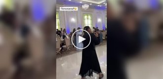 In Kazakhstan, a 60-year-old woman coolly performed Gangsta's Paradise at a wedding