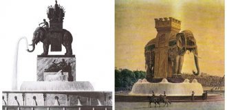 Слон из Бастилии: фантасмагория забытых амбиций (9 фото)