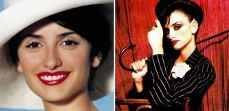 15 rare photos of the early career of Penelope Cruz - the hottest Spanish woman in Hollywood (16 photos)