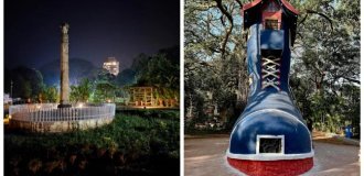 Сапог сказочной великанши на склоне Мумбаи (9 фото + 1 видео)