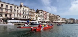 Французькі жонти: коли лицарські поєдинки переносяться на воду