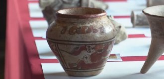 A $4 vase turned out to be an artifact of the Mayan civilization (2 photos + 1 video)