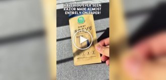 Самая экологичная бритва