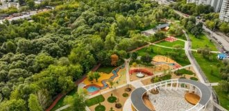 Самый протяженный парк в Европе - парк Яуза⁠⁠ (16 фото)