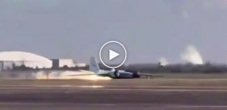 Аварийная посадка научного самолета в Техасе