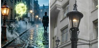 Фонари-уничтожители: история о том, как уличное освещение работало за счёт городского смрада (11 фото)