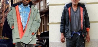 Lives on the street and finds old clothes in trash bins: how Slavik’s homeless style became popular on social networks (10 photos)