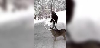 Любитель зимы вспомнил детство