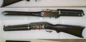 Моторошна екзотика: пістолет-кулемет Фуррера (4 фото)