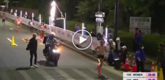 Спортсмен упустив перемогу, пробігши повз фінішний поворот