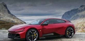 Ferrari показала перший електрокар (6 фото + 1 відео)