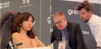 Головний шахіст світу перетворив селфі на привід для скандалу (2 фото + 1 відео)