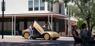 Компания Tesla запустила поездки на роботакси без руля и педалей (2 фото + 1 видео)