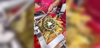 Как чистят ананасы: удивительная техника