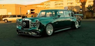 Американские тюнеры скрестили Mercedes-Benz 600 и свежий S63 (10 фото)