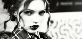 Кейт Мосс на показі Vivienne Westwood 1993 (7 фото)