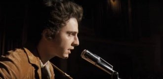 Timothée Chalamet as Bob Dylan (10 photos + video)