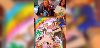 Художник с хорошим чувством юмора