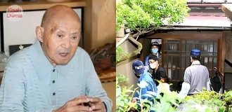 Потрясающий  случай произошёл со старейшим жителем Токио, японцем Сёгэном Като,  которому в 2010 году исполнилось 111 лет (2 фото)