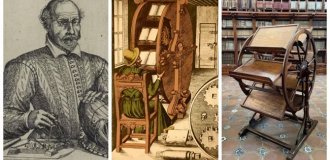 Колесо знань – революційний механізм Агостіно Рамеллі (12 фото + 1 відео)