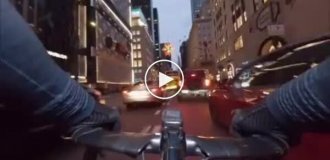 Экстремальные покатушки по Нью-Йорку