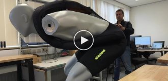 В Бельгии разработали подушку безопасности для велосипедистов