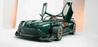 Нидерландская Donkervoort представила свой самый экстремальный спорткар (10 фото)