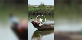 Необычная рыболовная команда