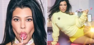 Кортни Кардашьян выпустила леденцы для "Матильды" (5 фото)