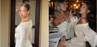 The girl was criticized for her revealing dress at the wedding (11 photos)