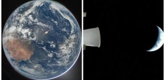Астронавти NASA вперше за півстоліття зробили фотографію Землі (3 фото)
