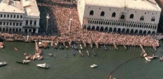 Архив: как прошел один из самых противоречивых концертов Pink FLoyd (9 фото)