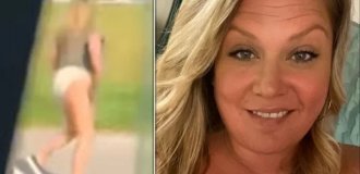 An American woman defecated on her offender’s car (6 photos + 1 video)