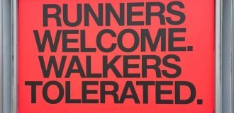 Nike accused of degrading non-runners (2 photos)