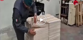 An Italian man in a garage, alone, printed a quarter of all Counterfeit Euros in Europe
