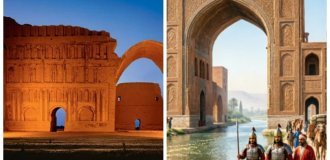 Триумфальная арка без единого гвоздя: как 1400 лет стоит крупнейший кирпичный свод мира, переживший империи и войны (14 фото)