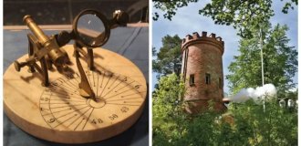 The Åtvidaberg cannon, which scorches with sunlight (12 photos)