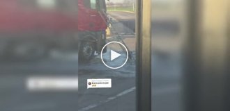 Как не стоит мыть грузовик