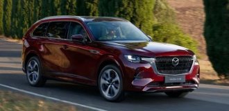 Mazda представила обновлённые кроссоверы Mazda CX-80 и Mazda CX-60 (14 фото)