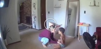 Autistic Boy Who Can't Talk Talks to His Mother Directly for the First Time