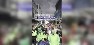 Десятки тысяч бельгийцев вышли войной против цифры 67