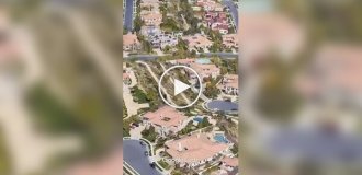 Особняки Кардаш'ян на Google Maps