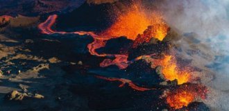 Потрясающие вулкановы пейзажи (3 фото)