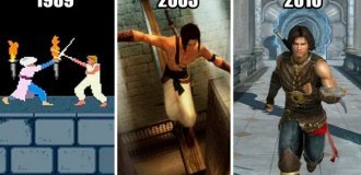 Как менялась игра "Prince of Persia": эволюция культовой серии игр (29 фото)