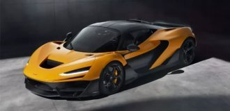 McLaren unveiled a new W1 hypercar capable of accelerating to 200 km/h in 5.8 seconds (15 photos)