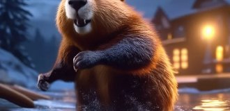 Beaver, Bitch! (4 photos + 1 video)