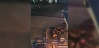 Noise from the cargo hold: American Airlines Boeing 777 returned to the airport due to an attempted illegal entry (2 photos + 2 videos)