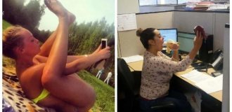 22 фотографии людей, пойманных за съемкой идиотских селфи (23 фото)