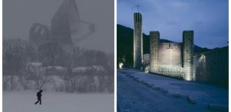 10 sinister buildings and structures that exude mysticism (17 photos)