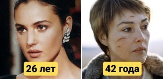 How the actress changed over the years: 16 of the most striking images in cinema (17 photos)